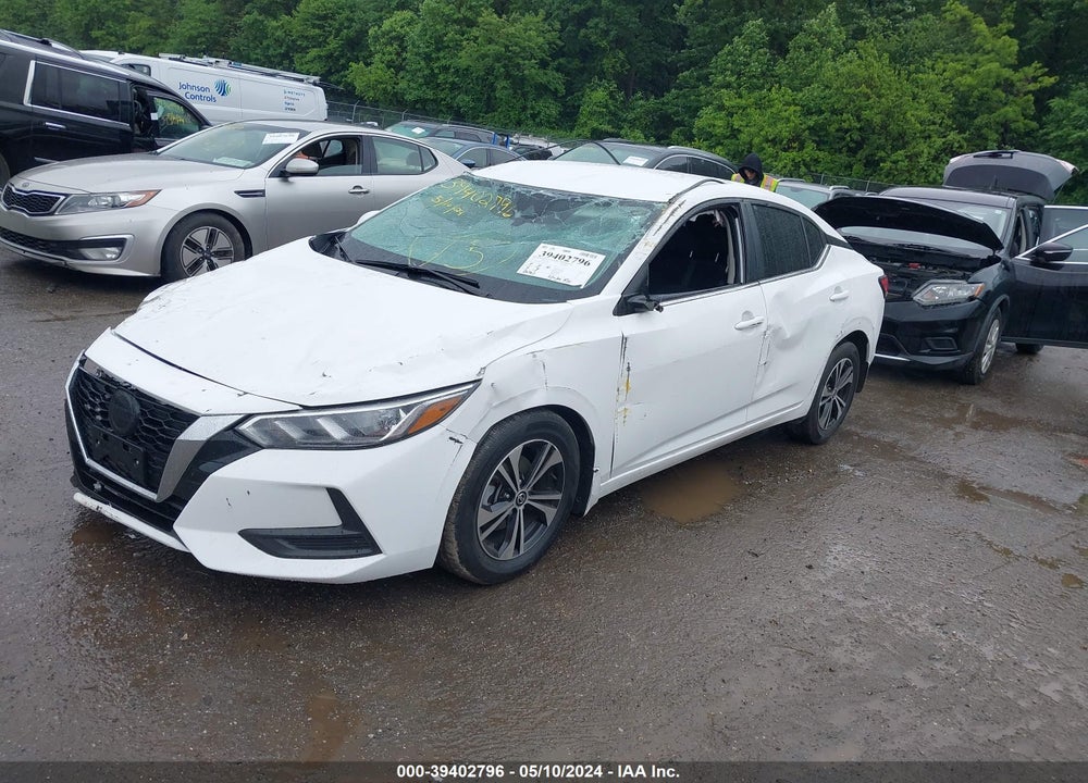 2022 NISSAN SENTRA SV XTRONIC CVT VIN: 3N1AB8CV6NY236723