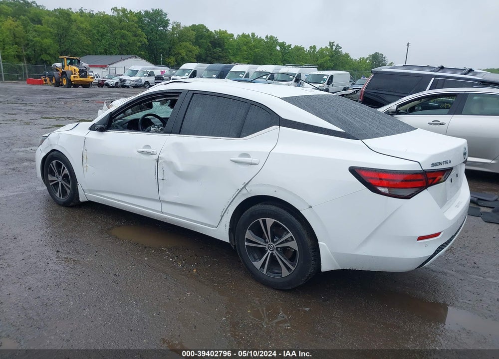 2022 NISSAN SENTRA SV XTRONIC CVT VIN: 3N1AB8CV6NY236723