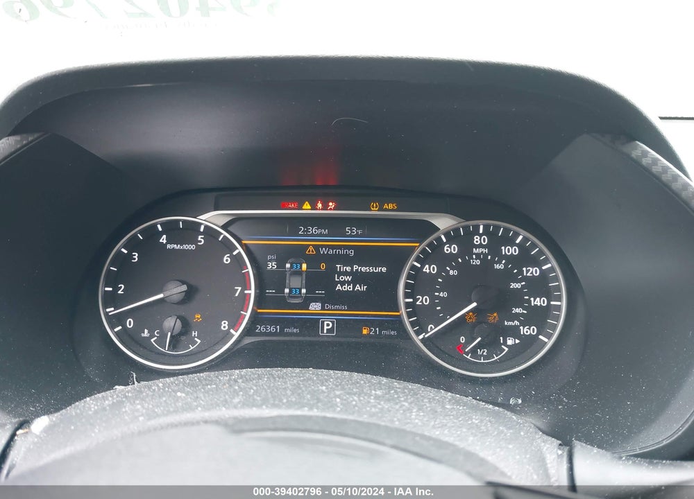 2022 NISSAN SENTRA SV XTRONIC CVT VIN: 3N1AB8CV6NY236723