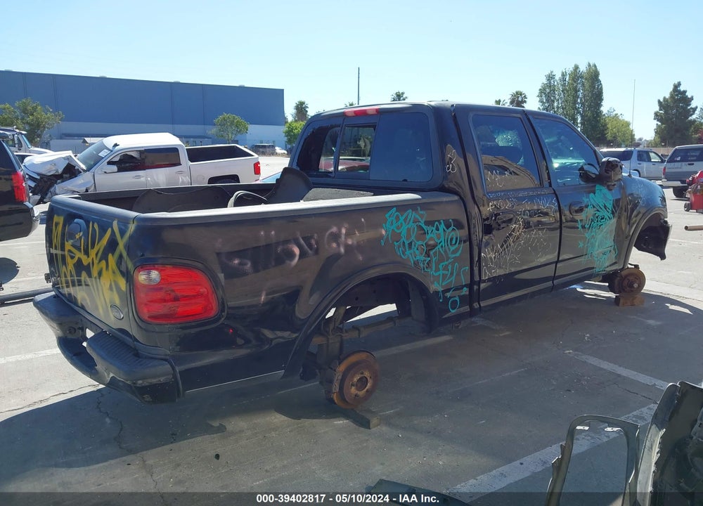 2002 FORD F-150 LARIAT VIN: 1FTRW07332KD59940