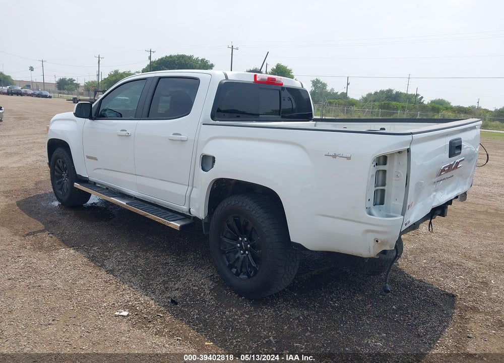 2022 GMC CANYON 4WD SHORT BOX ELEVATION VIN: 1GTG6CEN0N1281673