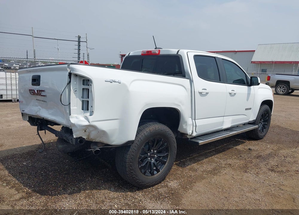 2022 GMC CANYON 4WD SHORT BOX ELEVATION VIN: 1GTG6CEN0N1281673