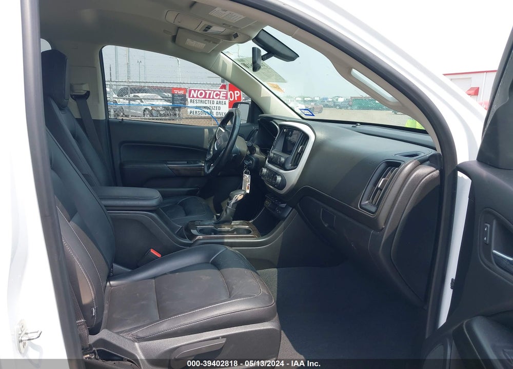 2022 GMC CANYON 4WD SHORT BOX ELEVATION VIN: 1GTG6CEN0N1281673