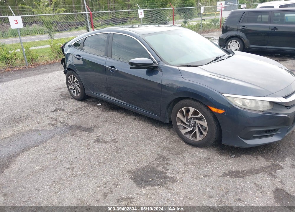2016 HONDA CIVIC EX VIN: 19XFC2F70GE222394