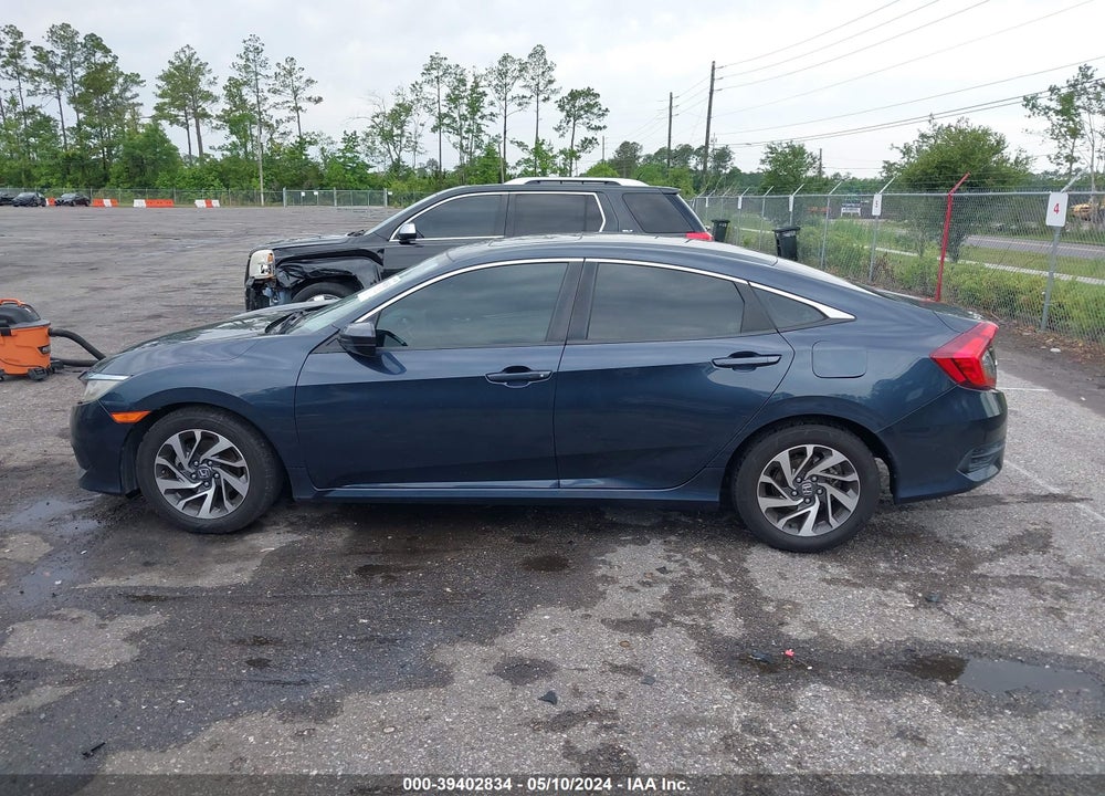 2016 HONDA CIVIC EX VIN: 19XFC2F70GE222394