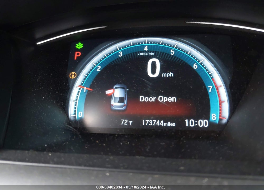 2016 HONDA CIVIC EX VIN: 19XFC2F70GE222394