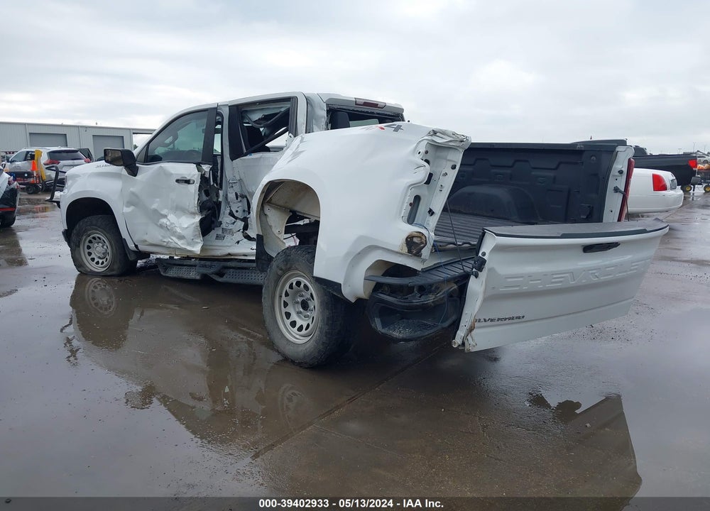 2020 CHEVROLET SILVERADO 1500 4WD STANDARD BED WT VIN: 3GCUYAEF9LG310208
