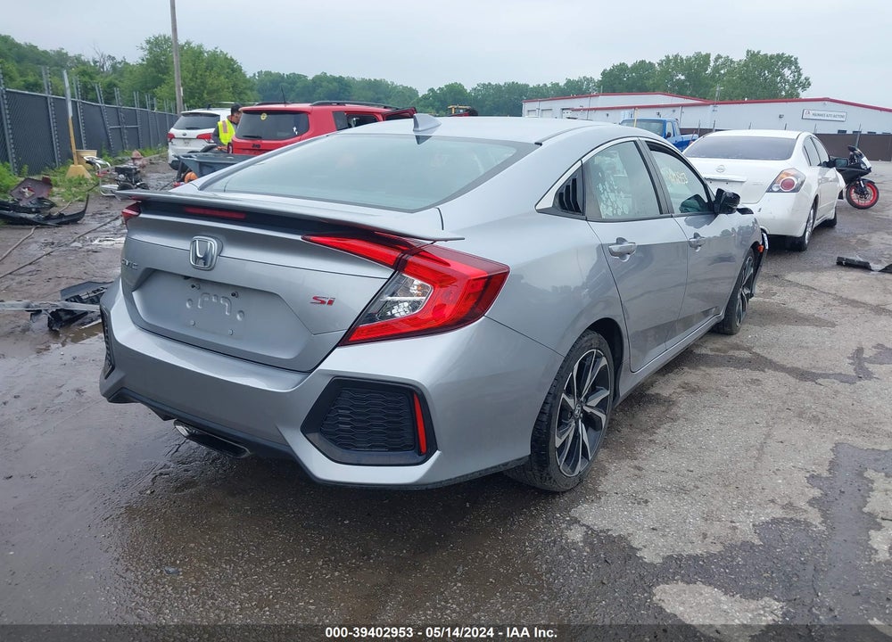 2019 HONDA CIVIC SI VIN: 2HGFC1E51KH702730