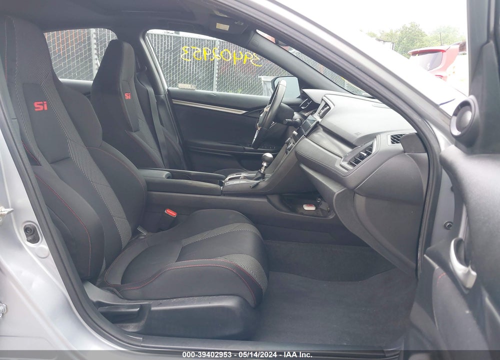 2019 HONDA CIVIC SI VIN: 2HGFC1E51KH702730