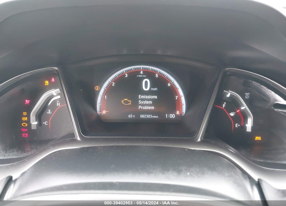 2019 HONDA CIVIC SI VIN: 2HGFC1E51KH702730