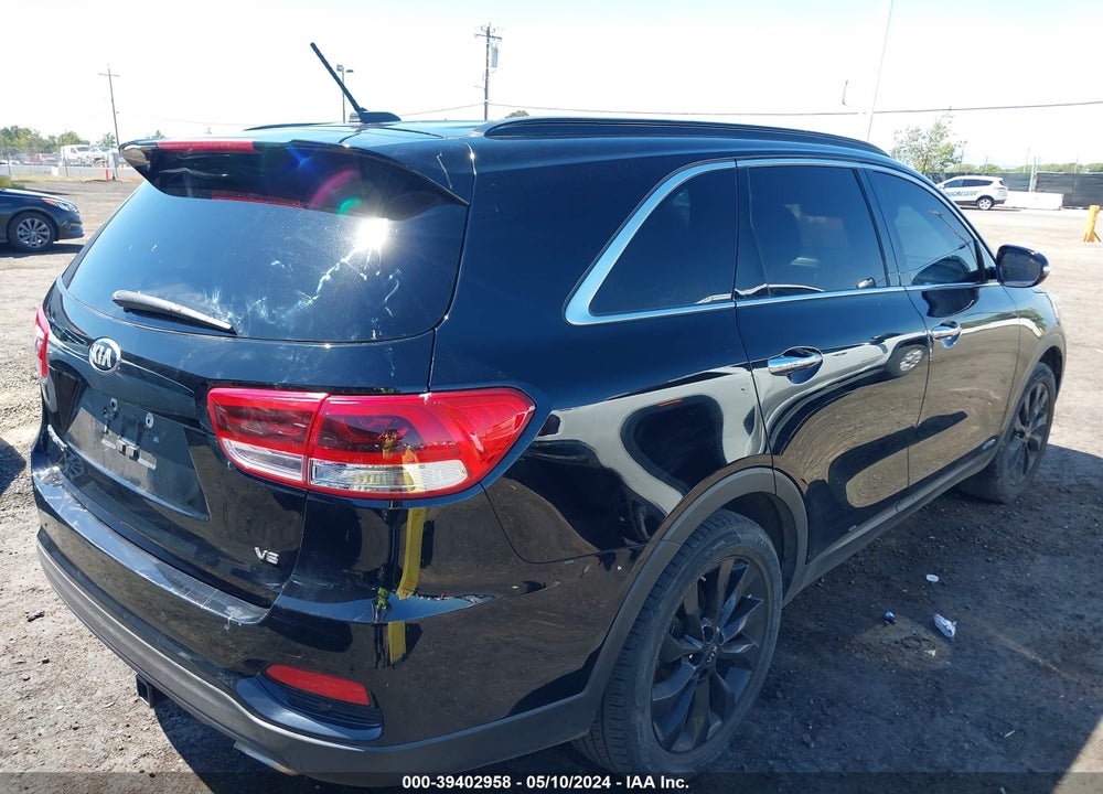 2019 KIA SORENTO 3.3L S VIN: 5XYPGDA5XKG583802