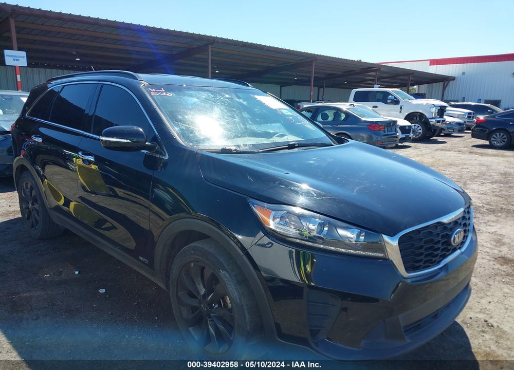 2019 KIA SORENTO 3.3L S VIN: 5XYPGDA5XKG583802
