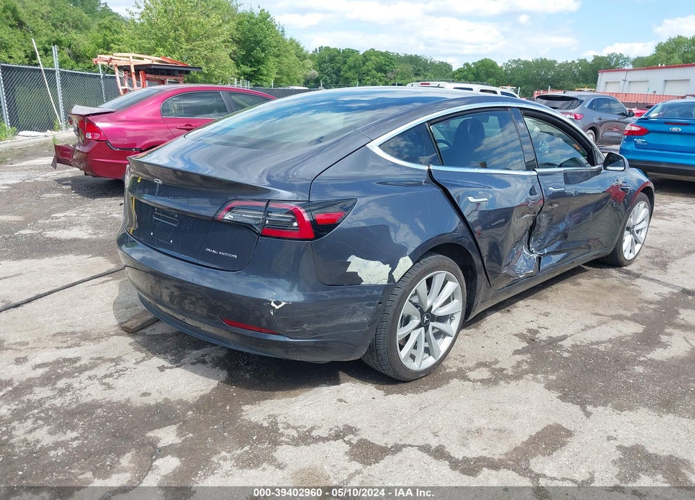 2018 TESLA MODEL 3 LONG RANGE/PERFORMANCE VIN: 5YJ3E1EB7JF077000