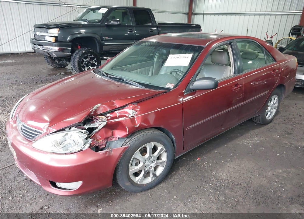 2005 TOYOTA CAMRY XLE VIN: 4T1BE30K85U089891