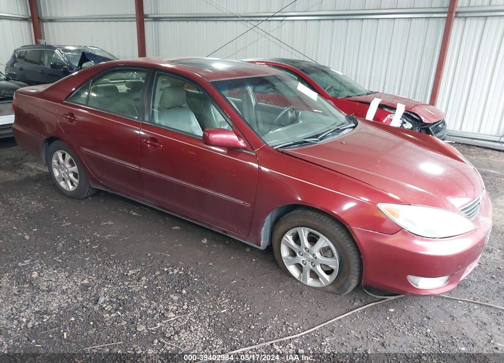 2005 TOYOTA CAMRY XLE VIN: 4T1BE30K85U089891