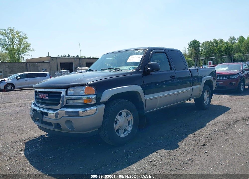 2006 GMC SIERRA 1500 SLE1 VIN: 1GTEK19B36Z160050