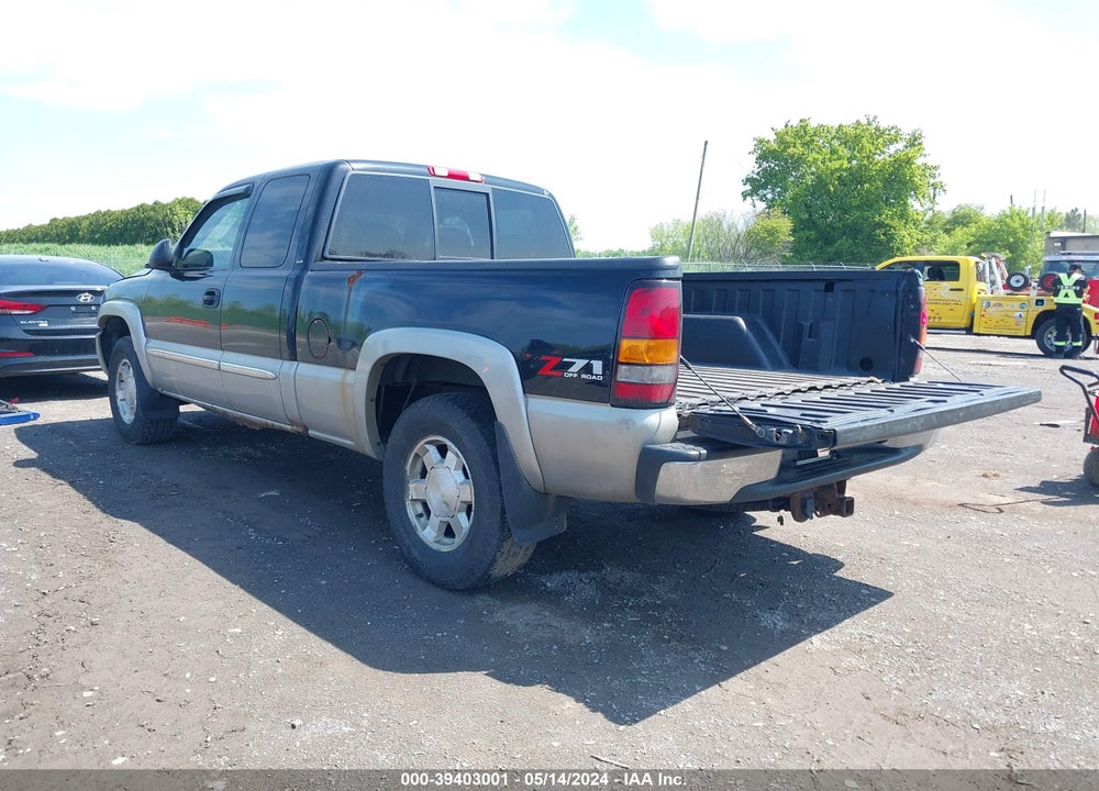 2006 GMC SIERRA 1500 SLE1 VIN: 1GTEK19B36Z160050