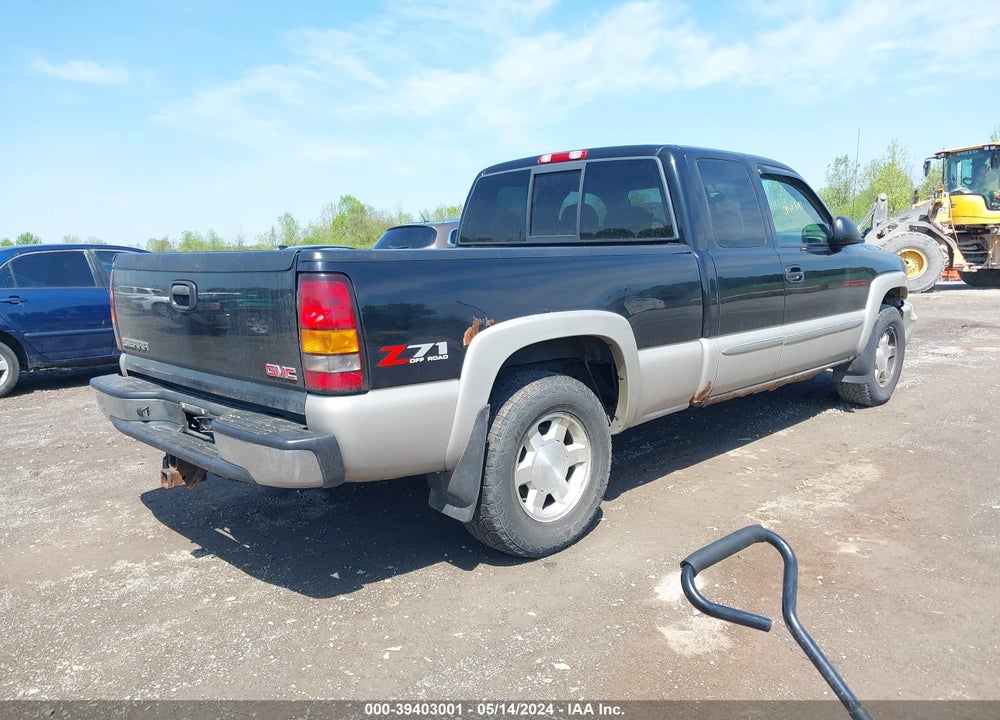 2006 GMC SIERRA 1500 SLE1 VIN: 1GTEK19B36Z160050