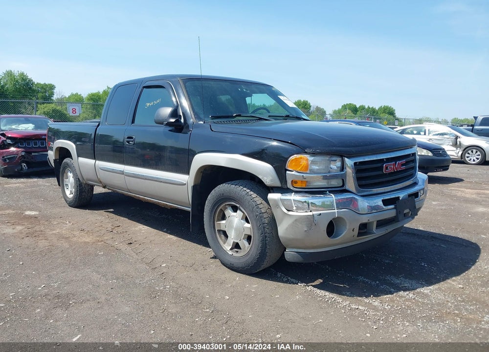 2006 GMC SIERRA 1500 SLE1 VIN: 1GTEK19B36Z160050