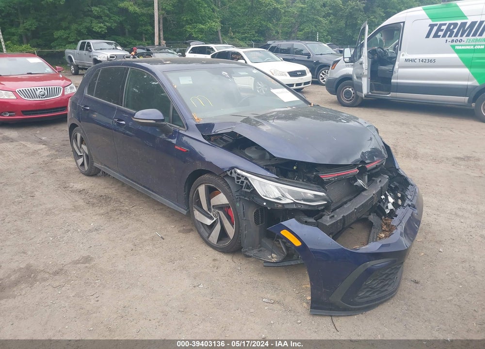 2022 VOLKSWAGEN GOLF GTI 2.0T S VIN: WVWH87CD0NW145837