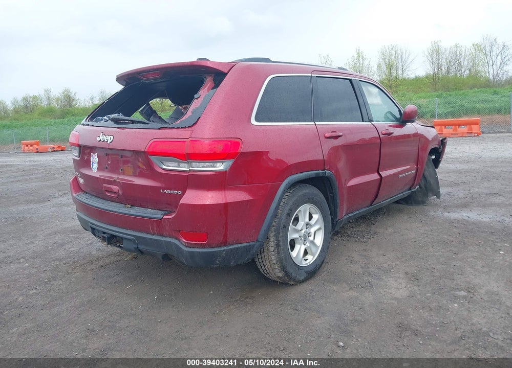 2015 JEEP GRAND CHEROKEE LAREDO VIN: 1C4RJFAG8FC954621