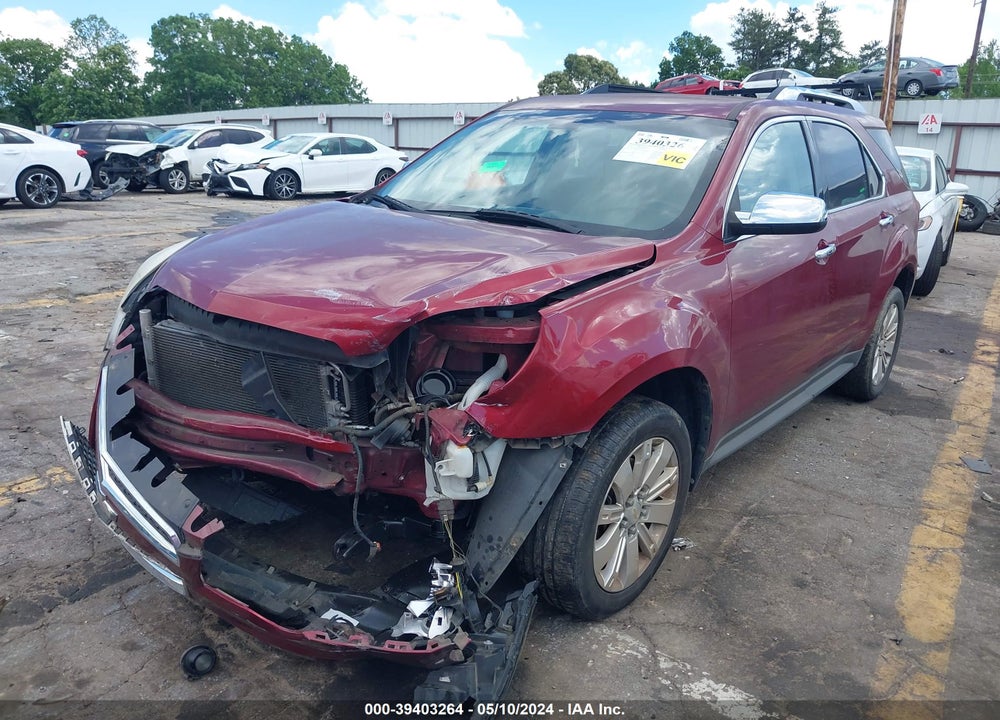 2011 CHEVROLET EQUINOX 2LT VIN: 2CNFLPE57B6315348