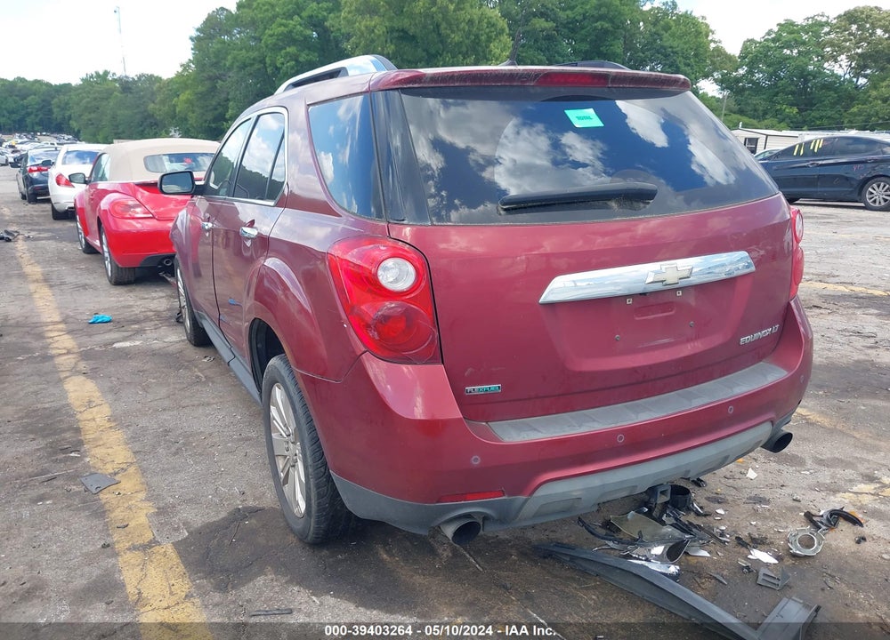 2011 CHEVROLET EQUINOX 2LT VIN: 2CNFLPE57B6315348