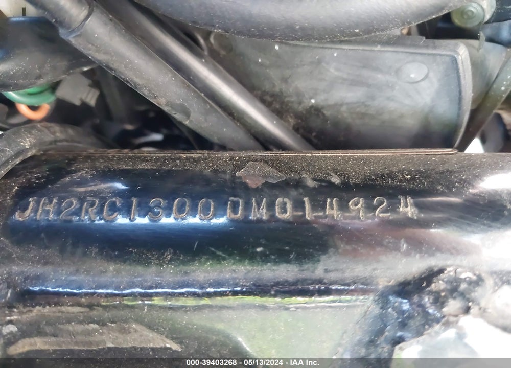 1983 HONDA CB650 SC VIN: JH2RC1300DM014924