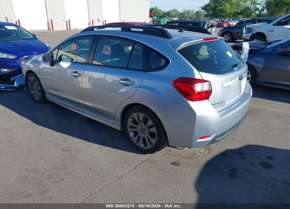 2016 SUBARU IMPREZA 2.0I SPORT PREMIUM VIN: JF1GPAP60G8227071