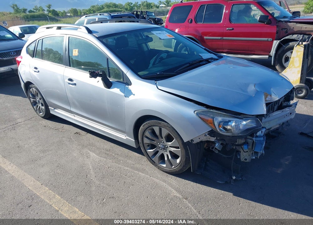 2016 SUBARU IMPREZA 2.0I SPORT PREMIUM VIN: JF1GPAP60G8227071