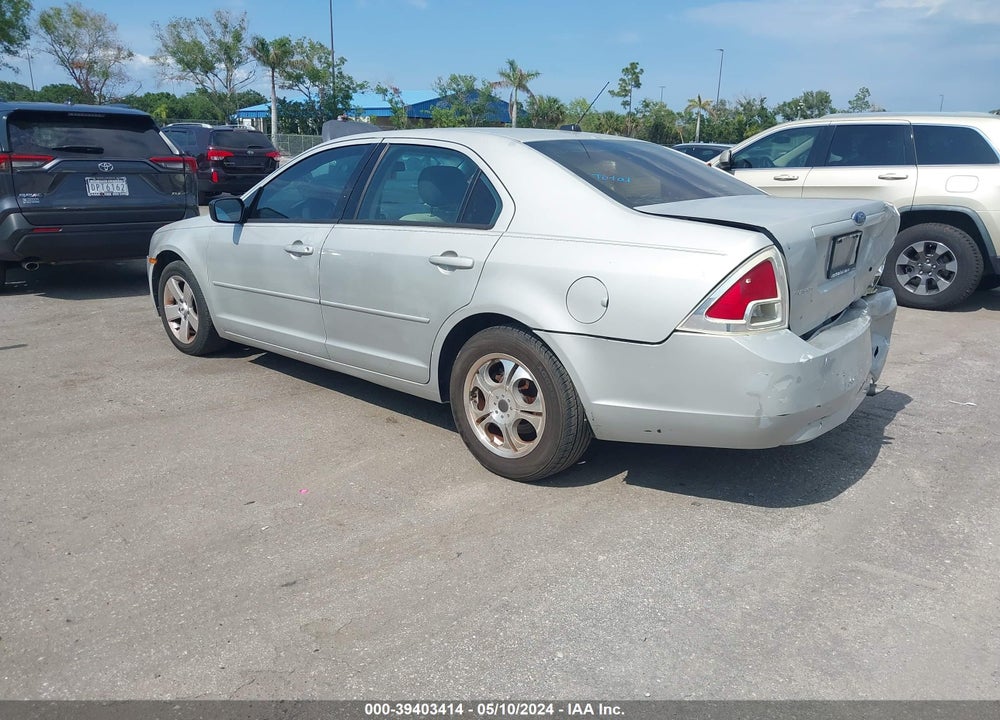 2008 FORD FUSION S VIN: 3FAHP06Z38R255540