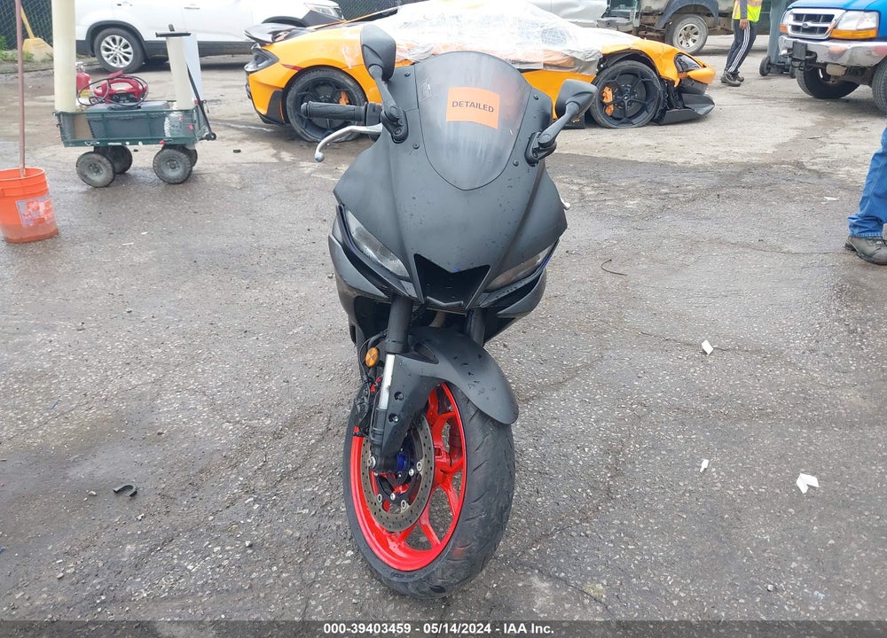 2022 YAMAHA YZFR3 A VIN: MH3RH18YXNK009110