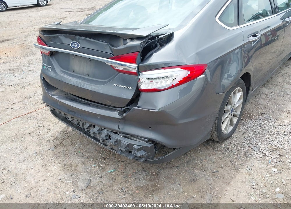 2017 FORD FUSION ENERGI TITANIUM VIN: 3FA6P0SU5HR209595