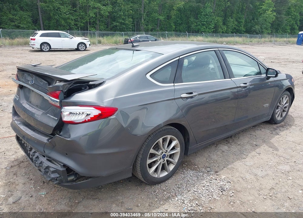 2017 FORD FUSION ENERGI TITANIUM VIN: 3FA6P0SU5HR209595