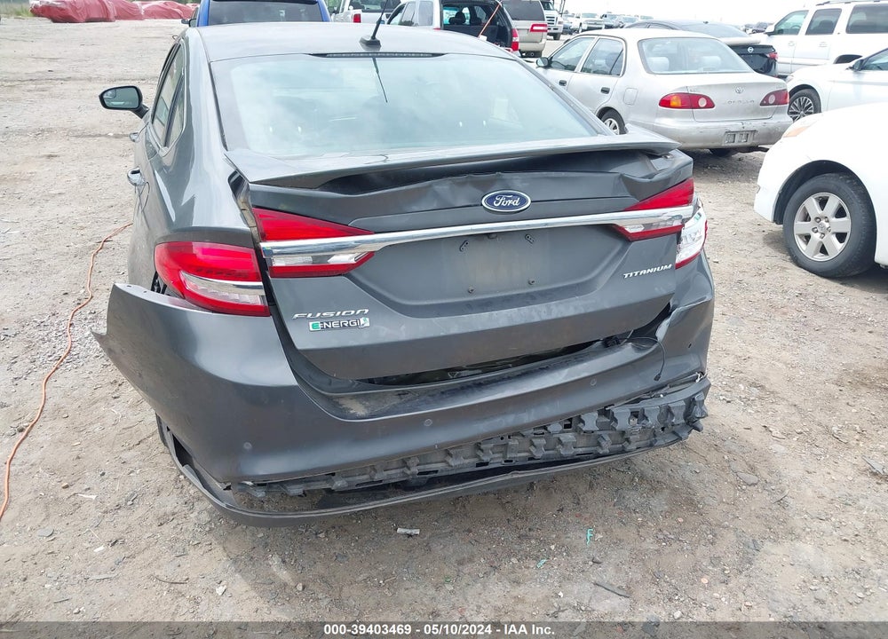 2017 FORD FUSION ENERGI TITANIUM VIN: 3FA6P0SU5HR209595