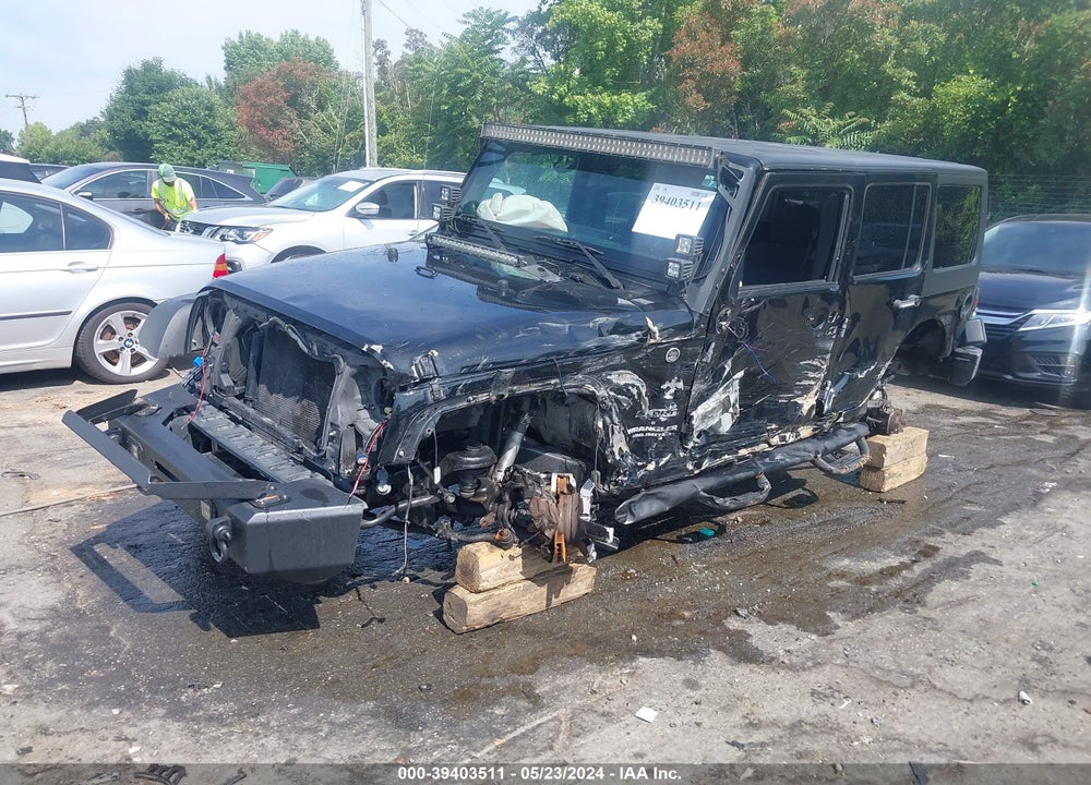 2011 JEEP WRANGLER UNLIMITED SPORT VIN: 1J4BA3H17BL598331