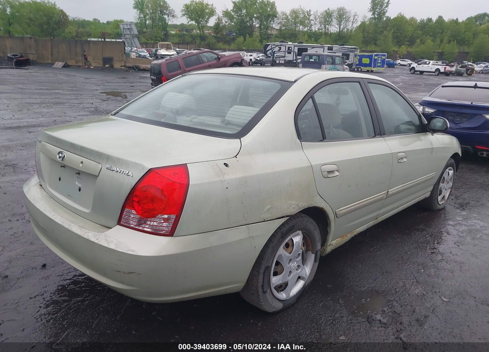 2004 HYUNDAI ELANTRA GLS/GT VIN: KMHDN46D24U708961