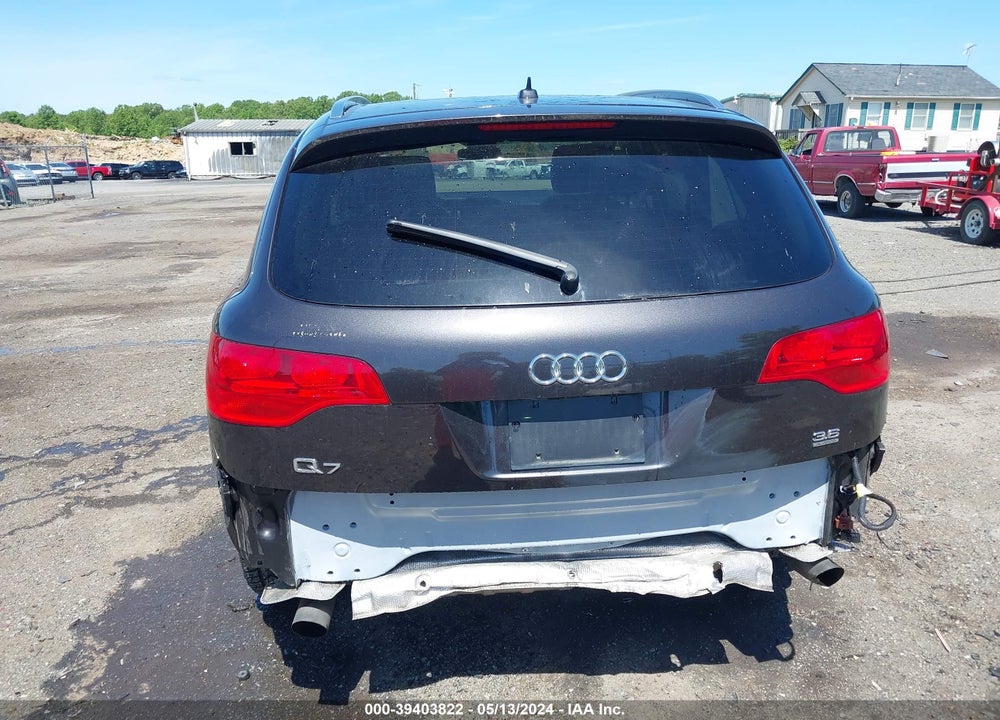 2008 AUDI Q7 3.6 PREMIUM VIN: WA1BY74L98D041949