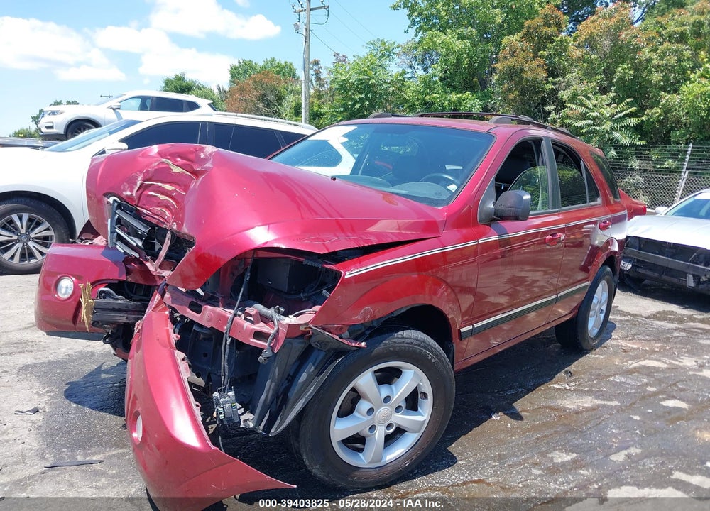 2007 KIA SORENTO LX VIN: KNDJD736475669922