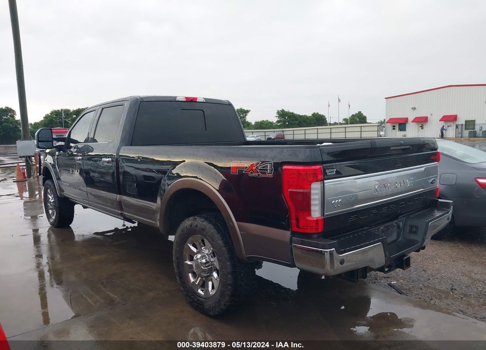 2019 FORD F-350 KING RANCH VIN: 1FT8W3BT9KEE20579