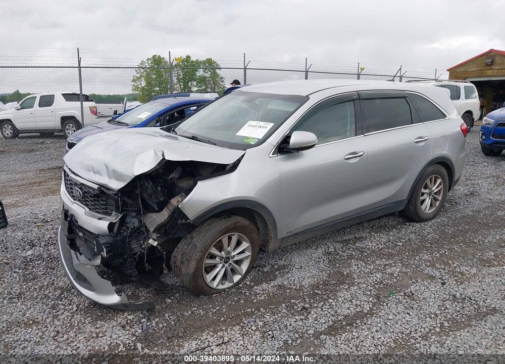 2019 KIA SORENTO 2.4L LX VIN: 5XYPGDA33KG509989