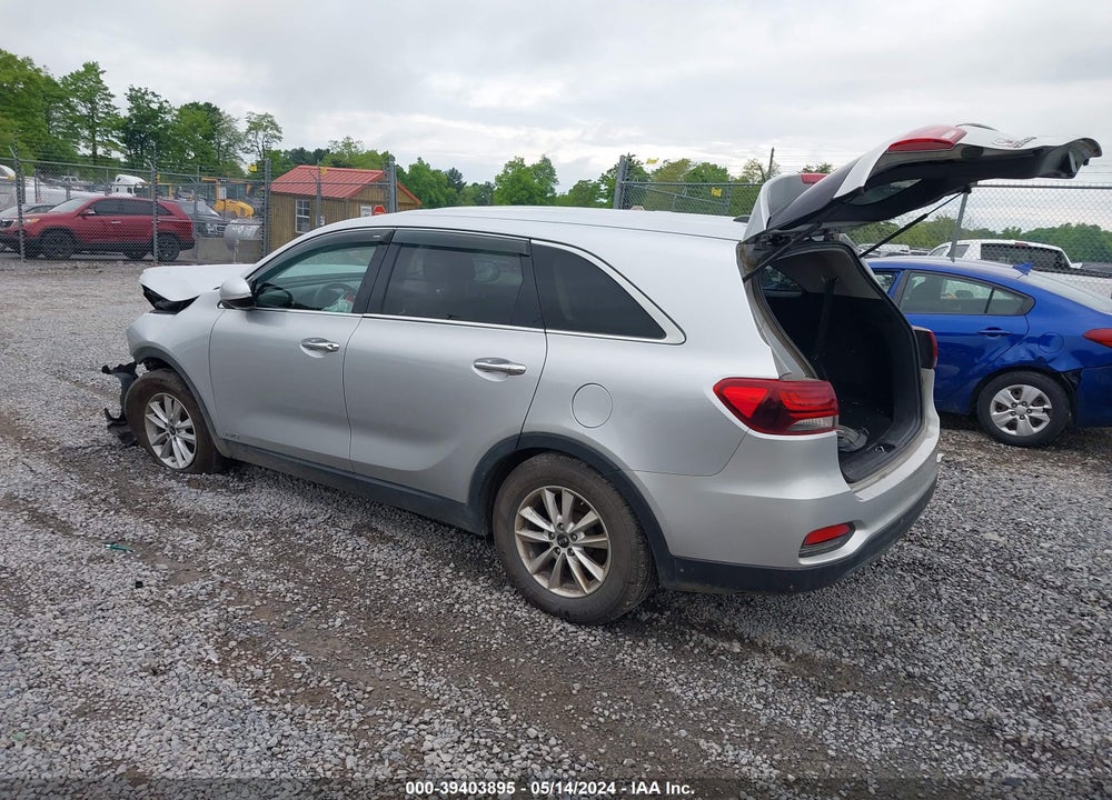 2019 KIA SORENTO 2.4L LX VIN: 5XYPGDA33KG509989