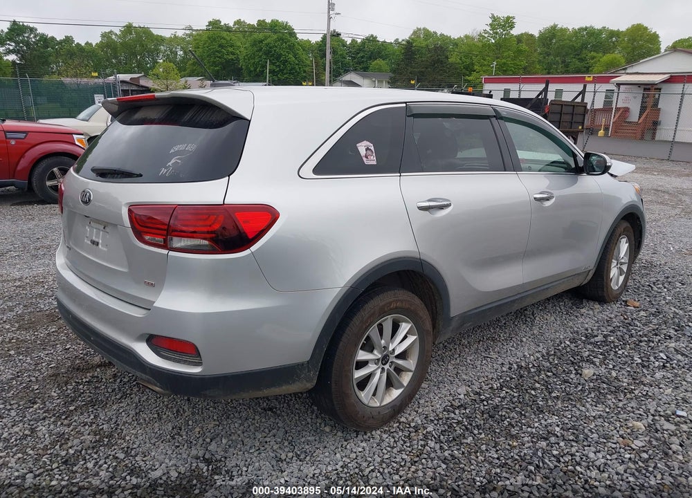 2019 KIA SORENTO 2.4L LX VIN: 5XYPGDA33KG509989
