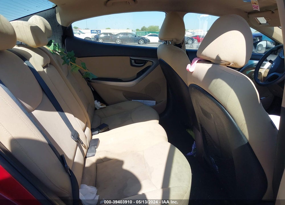 2013 HYUNDAI ELANTRA GLS VIN: 5NPDH4AE8DH211399