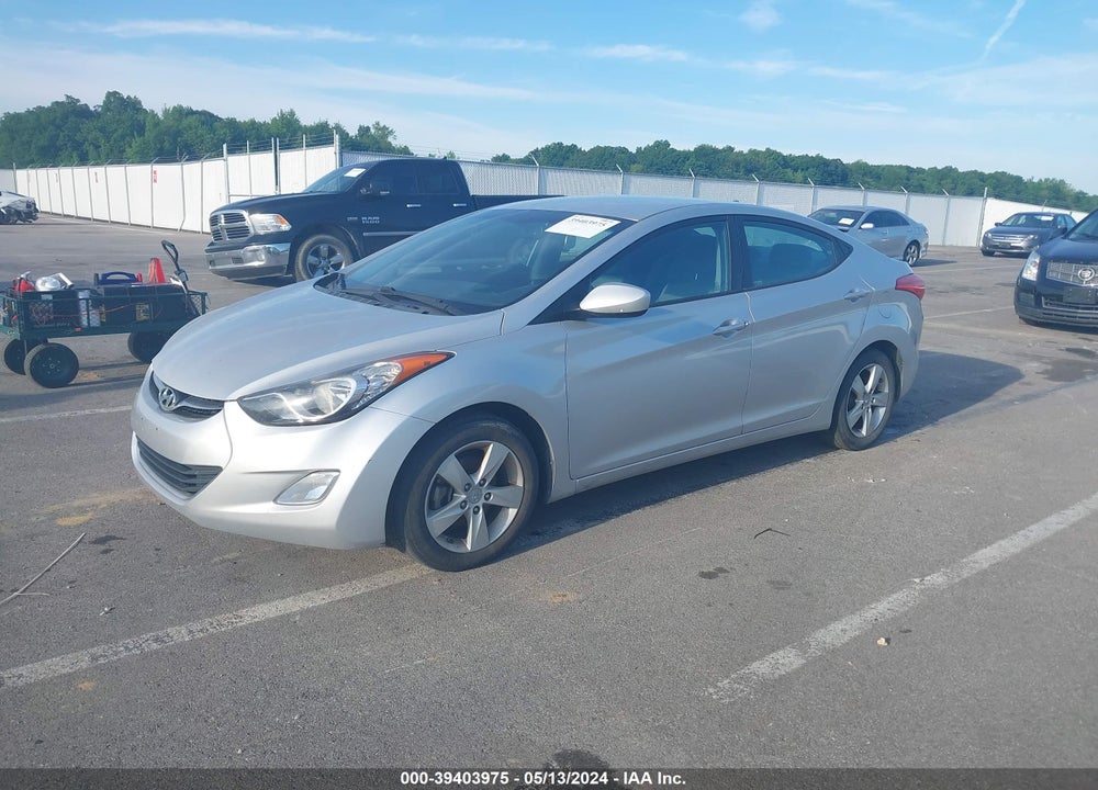 2013 HYUNDAI ELANTRA GLS VIN: KMHDH4AE8DU582404