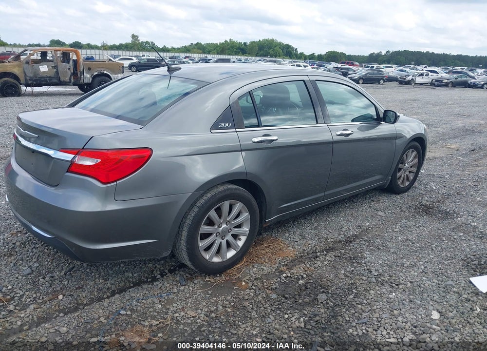 2013 CHRYSLER 200 LIMITED VIN: 1C3CCBCG1DN649537
