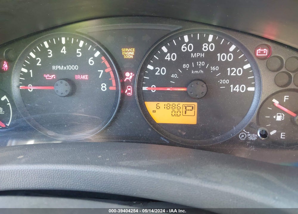 2008 NISSAN FRONTIER SE-I4 VIN: 1N6BD06T38C421183
