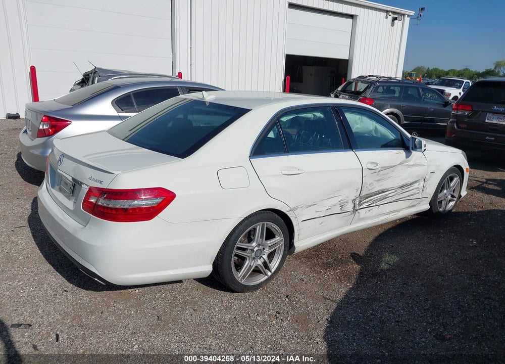 2012 MERCEDES-BENZ E 350 4MATIC VIN: WDDHF8JB5CA610285