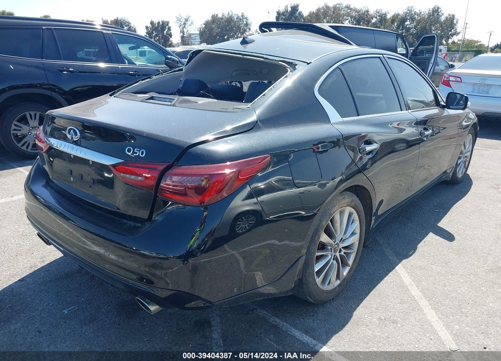 2022 INFINITI Q50 LUXE VIN: JN1EV7BP0NM311540