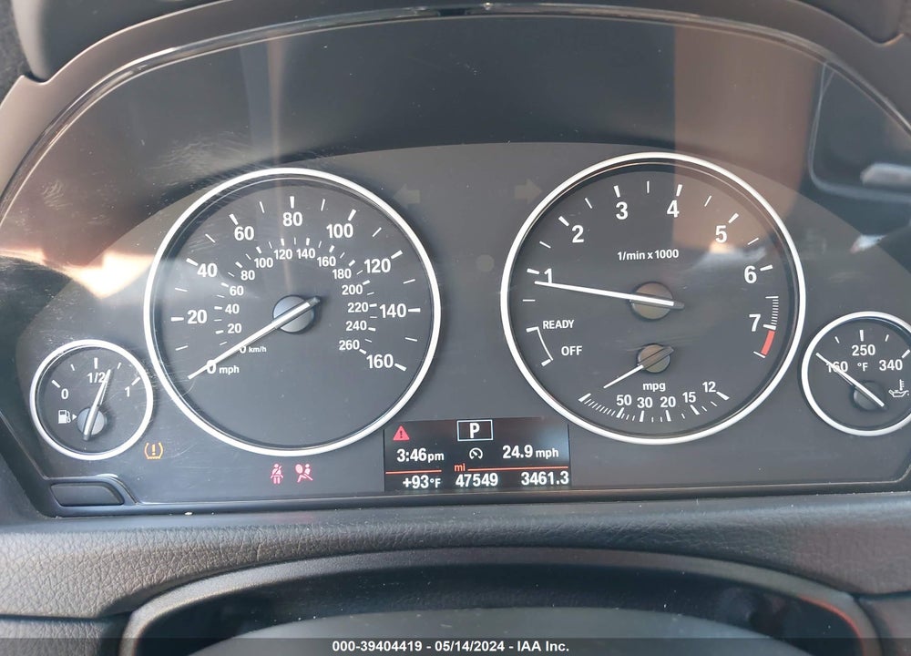 2014 BMW 328I VIN: WBA3C1C56EK110142